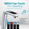 boiling sparkling water tap touch panel
