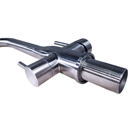 Stainless Steel Kitchen Mixer Tap-Brushed-6