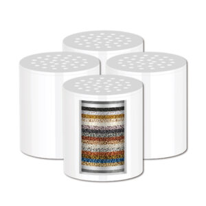 AquaLumia 4-Pack Shower Filter Replacements for AL-S1000